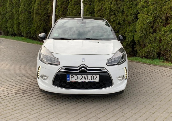Citroen DS3 cena 29999 przebieg: 131000, rok produkcji 2015 z Poznań małe 121